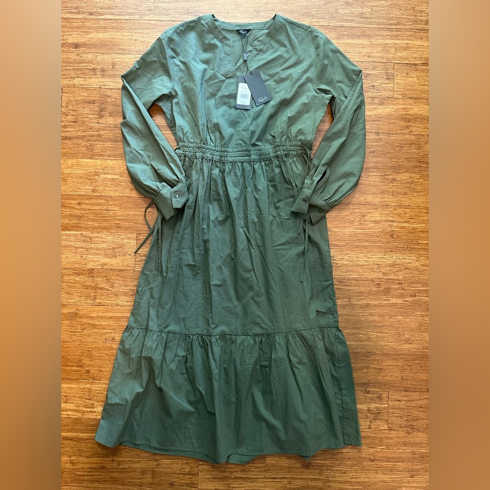 NWT Rails Maple Dress in Olive Smoke - size S